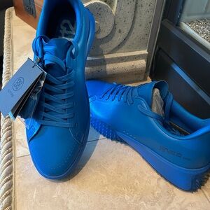 G/FORE Men's Vibrant Blue Turf rated hybrid golf sneakers Sz 13